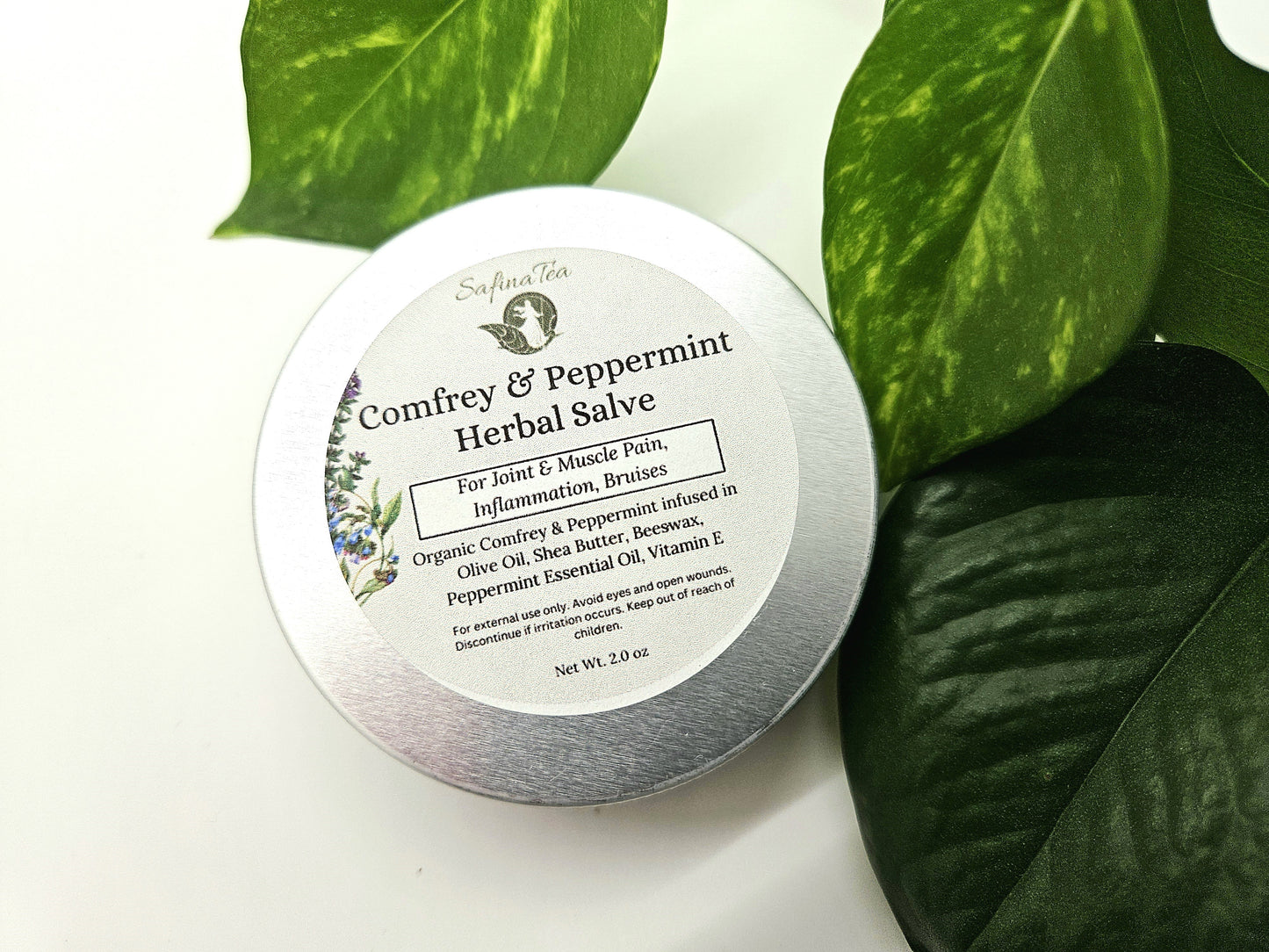 Comfrey & Peppermint Herbal Salve