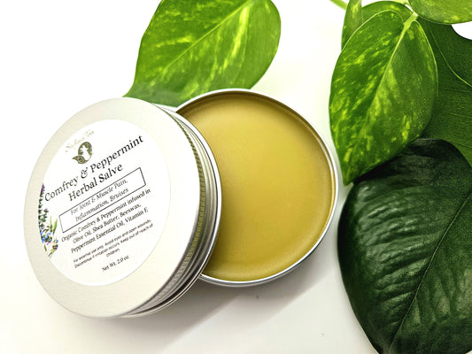 Comfrey & Peppermint Herbal Salve