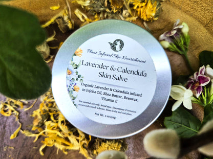 Lavender and Calendula Skin Salve